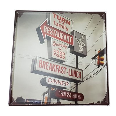 Chapa Vintage JM62174 N°07 30x30cm