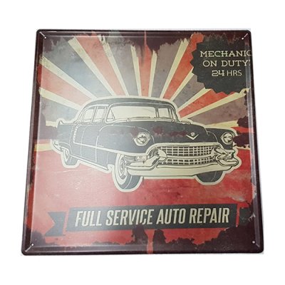 Chapa Vintage JM62174 N°10 30x30cm