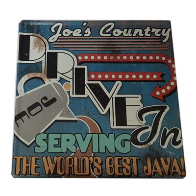 Chapa Vintage JM62174 N°54 30x30cm