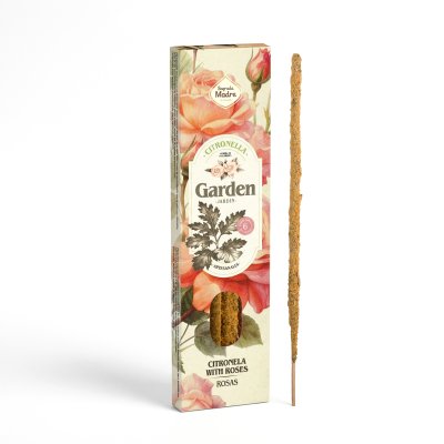 SAHUMERIO GARDEN CITRONELA ROSAS