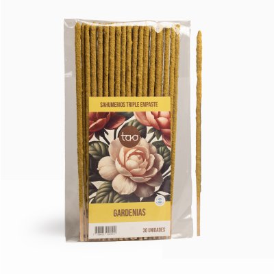 SAHUMERIO TAO TRIPLE EMPASTE X 30 GARDENIAS