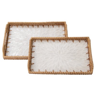BANDEJA DECORATIVA SET 2 33/30