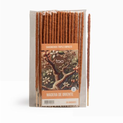 SAHUMERIO TAO TRIPLE EMPASTE X 30 MADERA DE ORIENTE