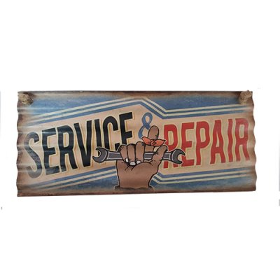 Chapa Vintage RO6586 N°11 30x13cm