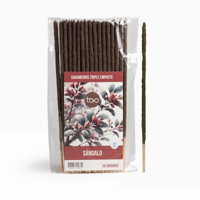 SAHUMERIO TAO TRIPLE EMPASTE X 30 SANDALO