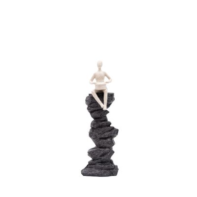 FIGURA PERSONA DE RESINA 26CM