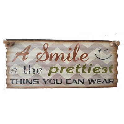 Chapa Vintage RO6586 N°10 30x13cm