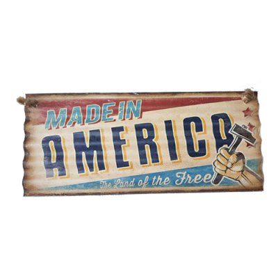 Chapa Vintage RO6586 N°05 30x13cm